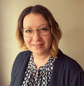 Bild der Pflegedienstleiterin Franziska Holzkamm Foto der Pflegedienstleiterin